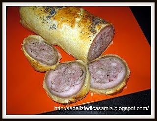 Cotechino fatto in casa in crosta di sfoglia
