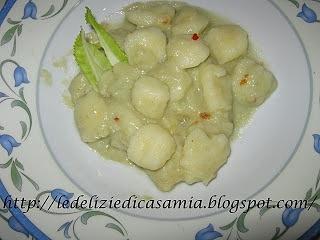 Gnocchetti con crema di cavolfiore