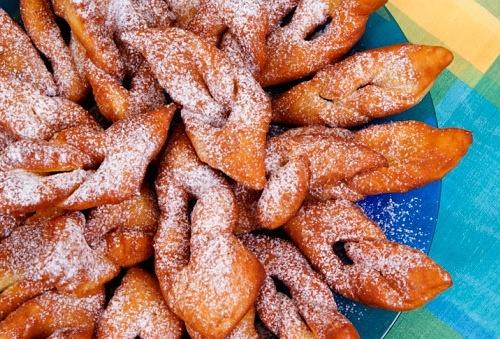 Frappe al forno di Carnevale