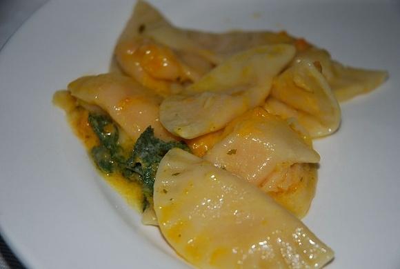 Ravioli alla zucca vegani fatti in casa