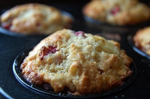Muffin ai frutti rossi senza latticini