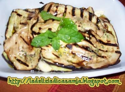 Melanzane grigliate alla menta