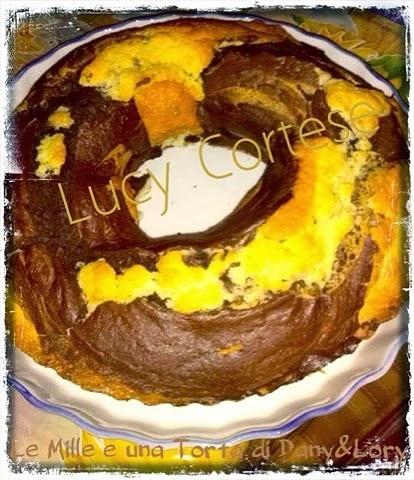 Ciambellone bicolore
