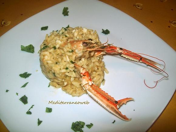 Risotto agli scampi