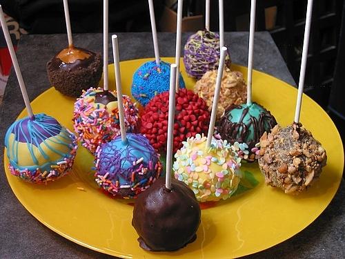 Dolci di Capodanno con cheese cake pops