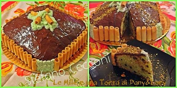 Torta After Eight con interno cremoso