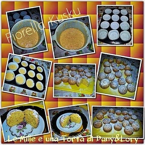 Muffin con carote e mandorle