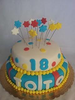 Torta di 18 anni