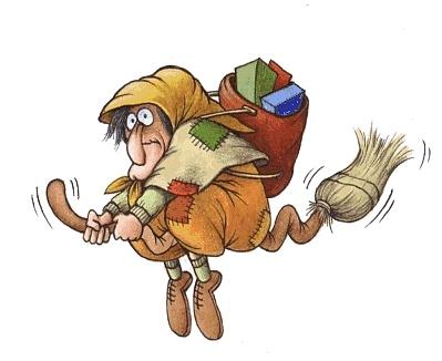 La Befana, una tenera nonnina