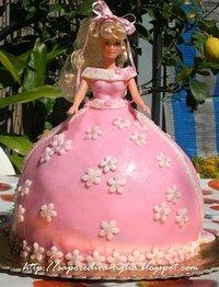 torta barbie con castello per ilaria - ricette di cucina - Gustosa