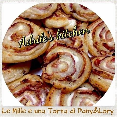 Rotelle con speck e ricotta