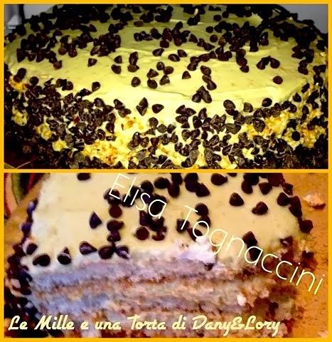 Torta con crema al mascarpone e pistacchio