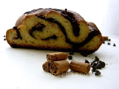 Babka cioccolato e cannella - Dolce con cioccolato e cannella