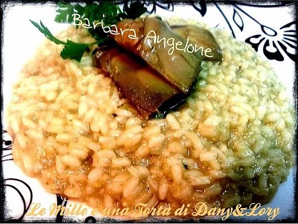 Risotto alla crema di carciofi