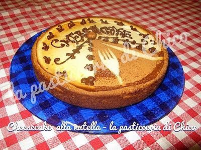 Cheesecake alla Nutella