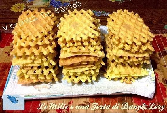 Ferratelle tipico dolce abruzzese