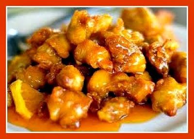Petto di pollo all'arancia