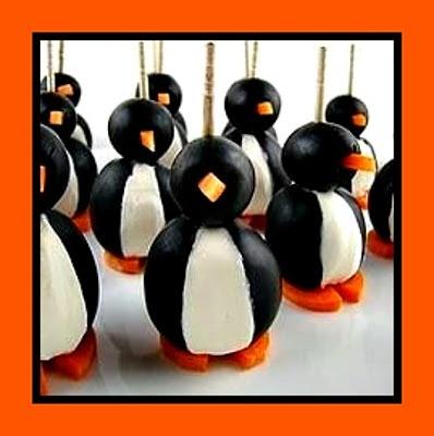 Pinguini di olive e carote, antipasto facile e veloce
