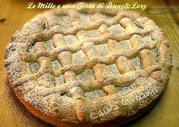 Crostata morbida con crema di limoni all'acqua