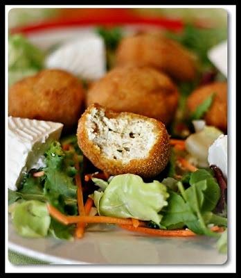 Polpette di petto di pollo e pecorino