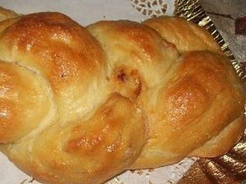 Treccione salato di pan brioche
