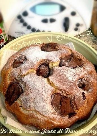 Torta alla banana con ricotta e Nutella