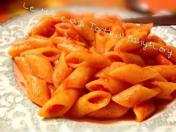Penne all'arrabbiata con il Bimby