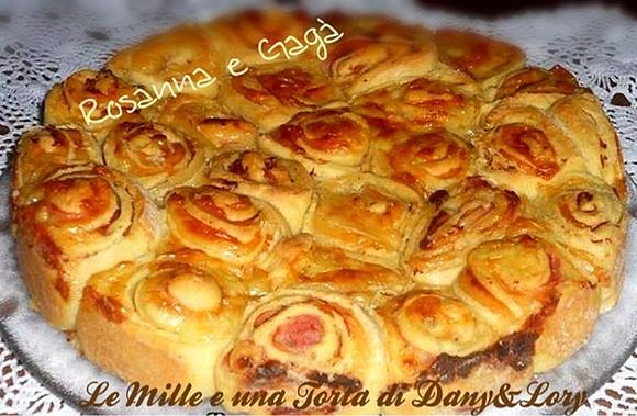 Torta di rose salumi e formaggi