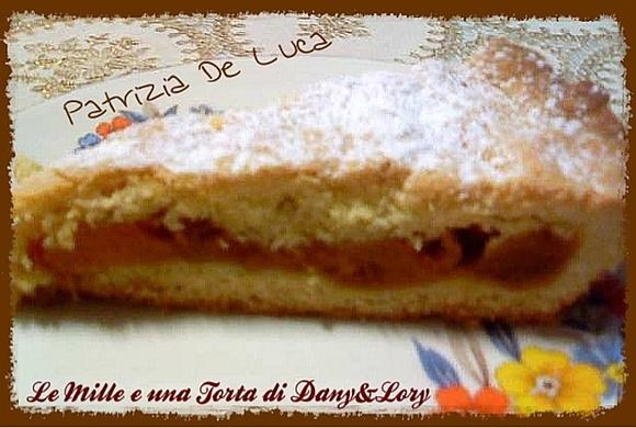 Frolla golosa con pesche caramellate