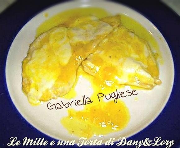 Scaloppine di pollo all’arancia