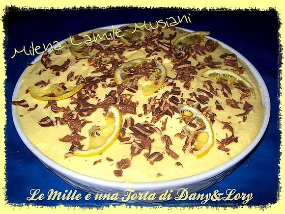 Tiramisù al limone