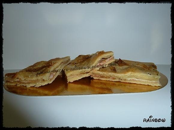 Focaccia appetitosa con pasta madre