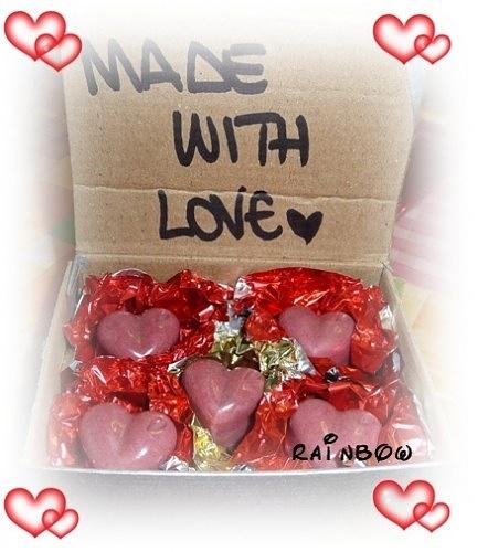Cuori ripieni di cioccolato e nocciole per San Valentino