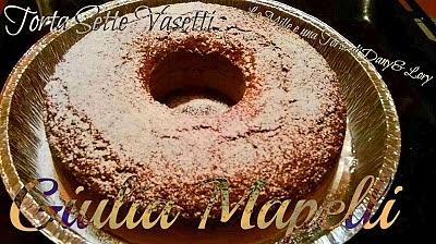 Ciambella sette vasetti cioccolato e cocco