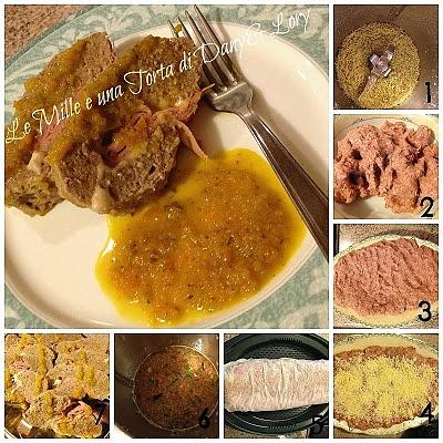 Polpettone cotto al Varoma ripieno con mortadella ed emmental