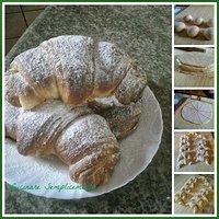 Cornetti con il metodo delle sfogliette - Ricetta di Misya