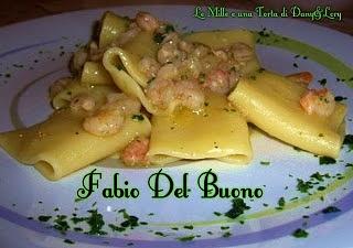 Paccheri con gamberetti