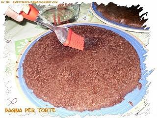 Bagna per torte morbide con crema e ricotta