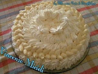 Torta con crema pasticcera all'arancia
