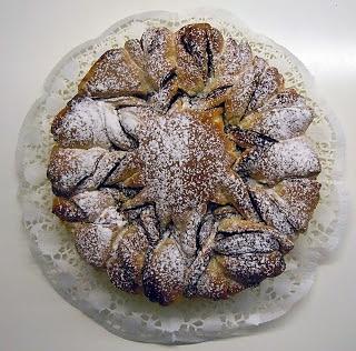 Pan brioche fiocco di neve