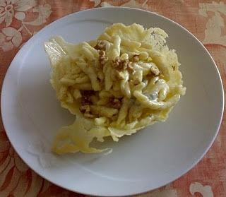 Pasta gorgonzola e noci