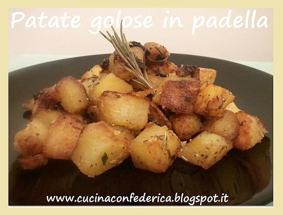 Patate arrosto in padella