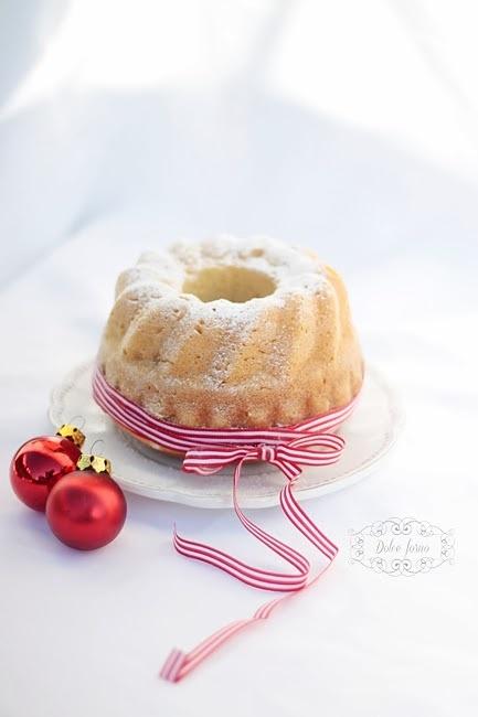 Ciambella con confettura di marroni