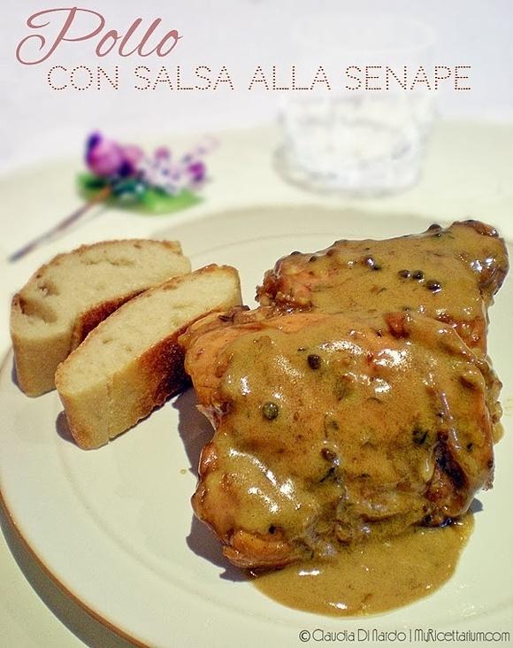 Sovracosce di pollo con salsa alla senape