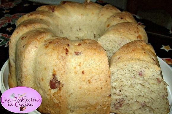 Baba salato con salame e formaggi ricetta