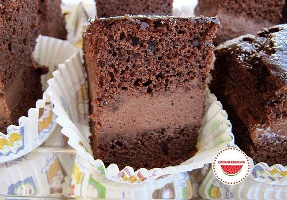 Torta al cioccolato con Nutella e mascarpone