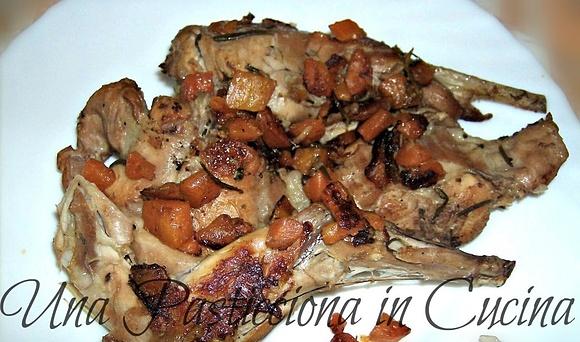 Coniglio ai mille sapori secondo piatto gustoso