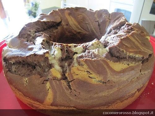 Ciambellone bianco e nero