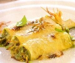 Cannelloni ai Carciofi e Pesto