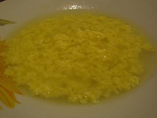 Stracciatella in brodo
